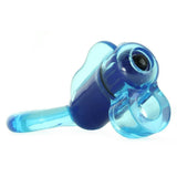 Opium Vibrating Pleasure Ring in Blue