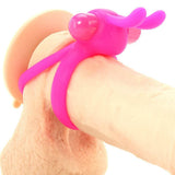 OHare XL Silicone Vibrating Cock Ring in Pink