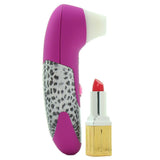 Womanizer Clitoral Stimulator in Fuchsia/Snow Leopard