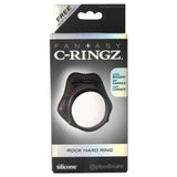 Rock Hard Silicone Cock Ring in Black