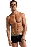 Black Silk Mini Pouch Boxers in L