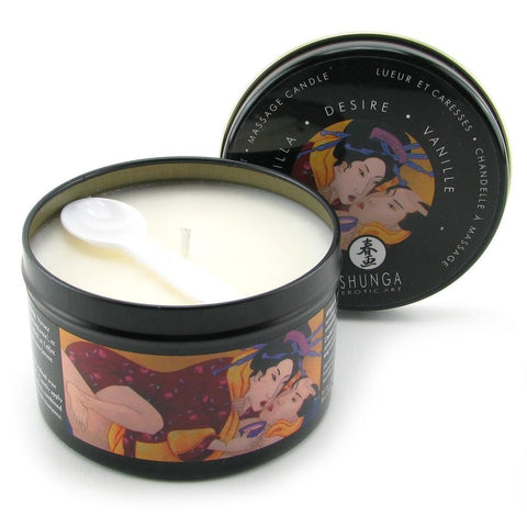 Massage Candle 5.7oz in Vanilla Fetish