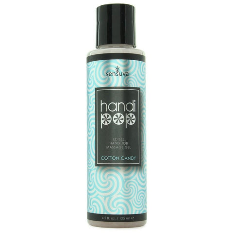 Handi Pop Edible Hand Job Massage Gel 4.2oz in Cotton Candy