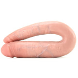 King Cock Large Double Trouble Dildo in Flesh