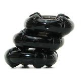 U.Ring Cock Ring 3 Pack in Black