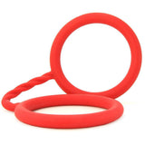 Surenda Silicone Cuffs in Red