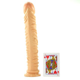 All American Ultra Whoppers 11" Slim Dildo in Flesh
