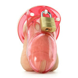 CB-3000 Male Chastity Device in Pink