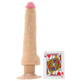 The Realistic Slim Vibrating 9 Inch UR3 Cock in White