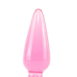 Jolie Pleasures Mini Jelly Butt Plug in Pink