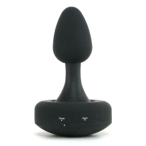 10 Function Flexi Risque Vibrating Butt Plug in Black