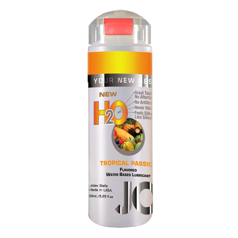H2O Tropical Passion Flavored Lubricant in 5.25oz/150ml