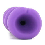 Mood Pleaser Thick Ribbed Masturbator in Purple