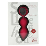 Silhouette S1 Silicone Kegel Exerciser in Red