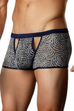 Swirl Lace Cutout Mini Short in XL