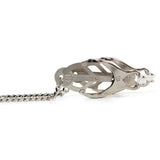 Butterfly Clamp with Jewel Chain End