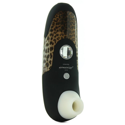 Womanizer Clitoral Stimulator in Black/Leopard