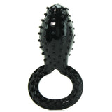 Buzz Bomb Cock Ring in Black