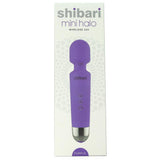 Mini Halo Wireless 20X Silicone Massager in Purple