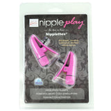 nipple play Vibrating Nipplettes in Pink