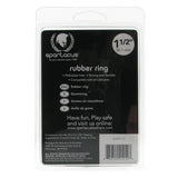 Rubber C-Ring 1.5 Inch in Black