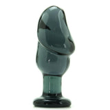 Cocky Boys Large Helmet Head Glass Plug in Black