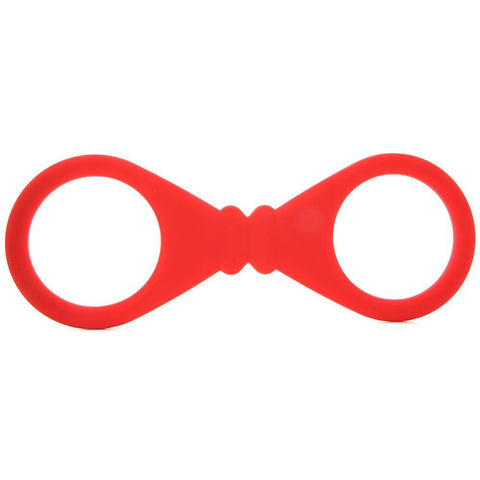 SCuffs One Piece Silicone Cuffs in Red