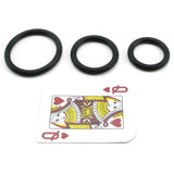 Rubber Cock Rings 3 Piece Set