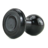 Round Butt Plug Small in Black