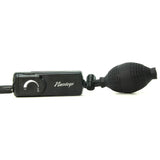 Maxx Men Inflatable Vibrating Ripple Plug in Black