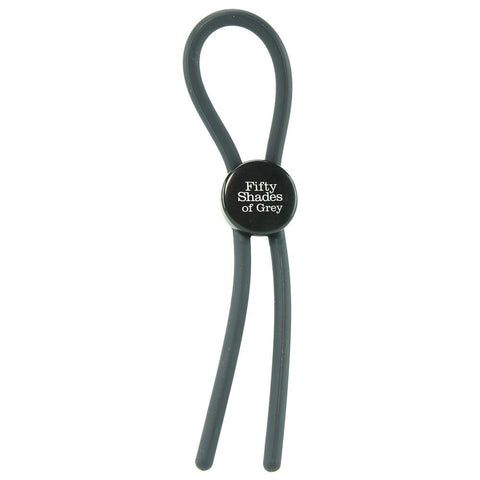 Again and Again Adjustable Love Ring in Grey