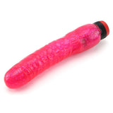 Curved 8.5 Inch Penis Vibe in Hot Pink