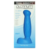 Platinum Silicone The Tru Feel Dildo in Blue