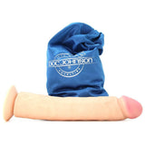 The Realistic 10 Inch UR3 Vac-U-Lock Cock in White