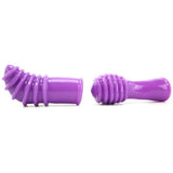 Climax Ribbed Twist Tips in Purple