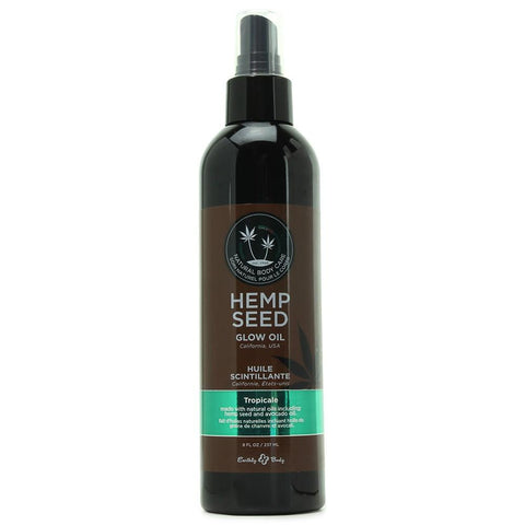 Hemp Seed Glow Oil Skin Spray 8oz/237mL in Tropicale
