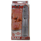 Ram Vibrating Penis Extender in Clear