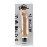 Silicone Super Beak Vibe in Flesh