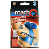The MachO Vibrating Cock Sling in Blue