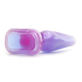 Crystal Jellies Medium Butt Plug in Purple