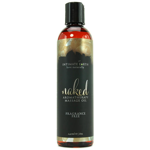 Naked Fragrance Free Massage Oil in 8oz/240ml