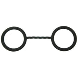 Surenda Silicone Cuffs in Black
