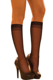 Sheer Knee Highs in OS
