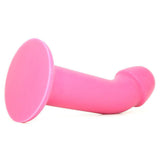 Platinum Silicone The Tru Curve Dildo in Pink