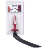 Pony Play Small Butt Plug with Whip