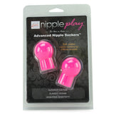 nipple play Advanced Nipple Suckers in Pink