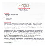 The Bondage Seductions Game Set