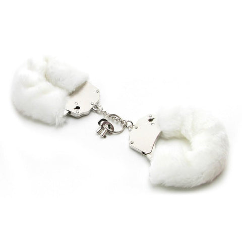 Fetish Fantasy Furry Cuffs in White