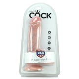 King Cock 8" Cock with Balls in Flesh