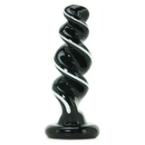 Crystal Noir Seduce Glass Plug